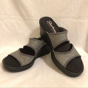 Skechers Memory Foam Wedges Size 7